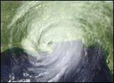 Hurricane Katrina - Credit NASA